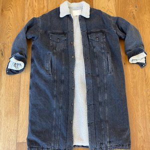 R13 LYLE TRUCKER COAT